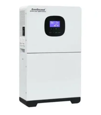 Зарядна станція моноблок EverExceed EG1K-2.5E Pro з вбудованим гібридним інвертором 1.2кВт, АКБ LiFePO4 2.56kWh